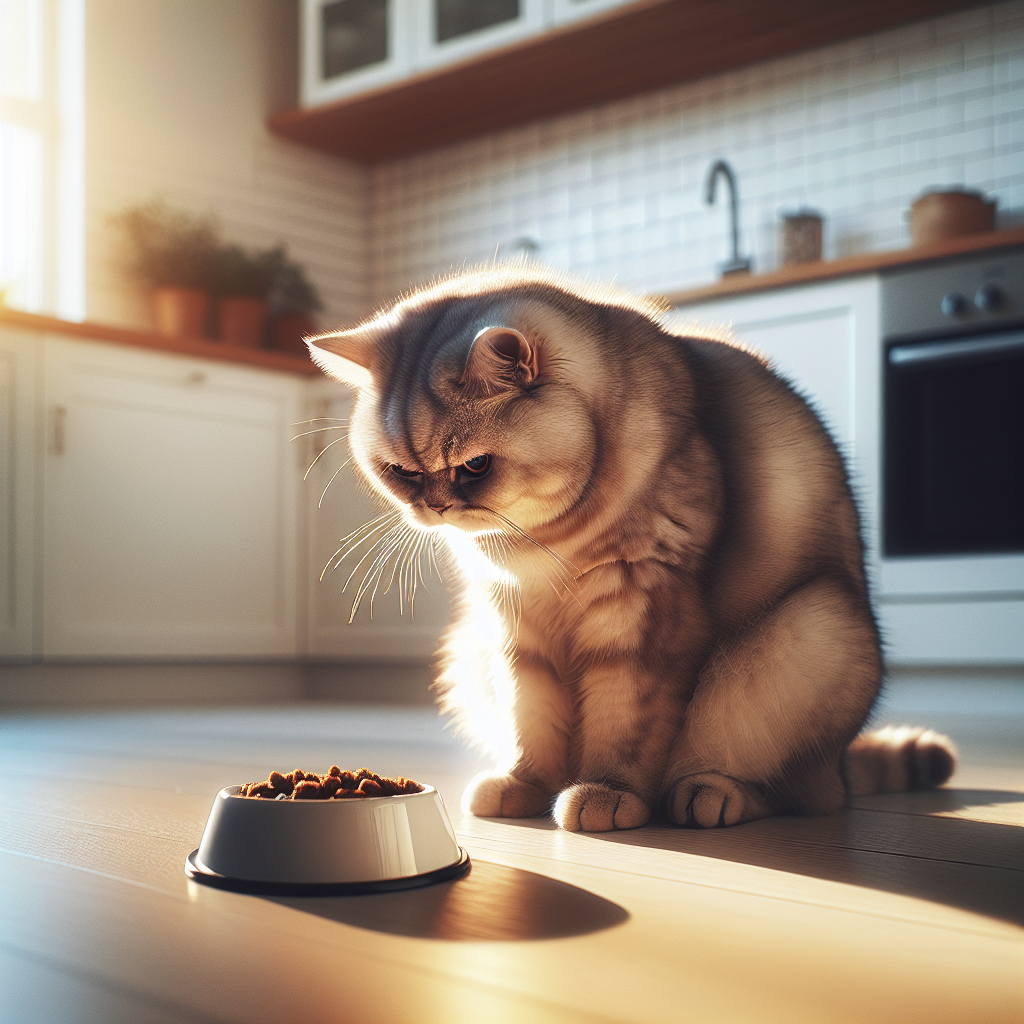 En este momento estás viendo ¿Qué hacen los gatos cuando no están contentos con su comida?