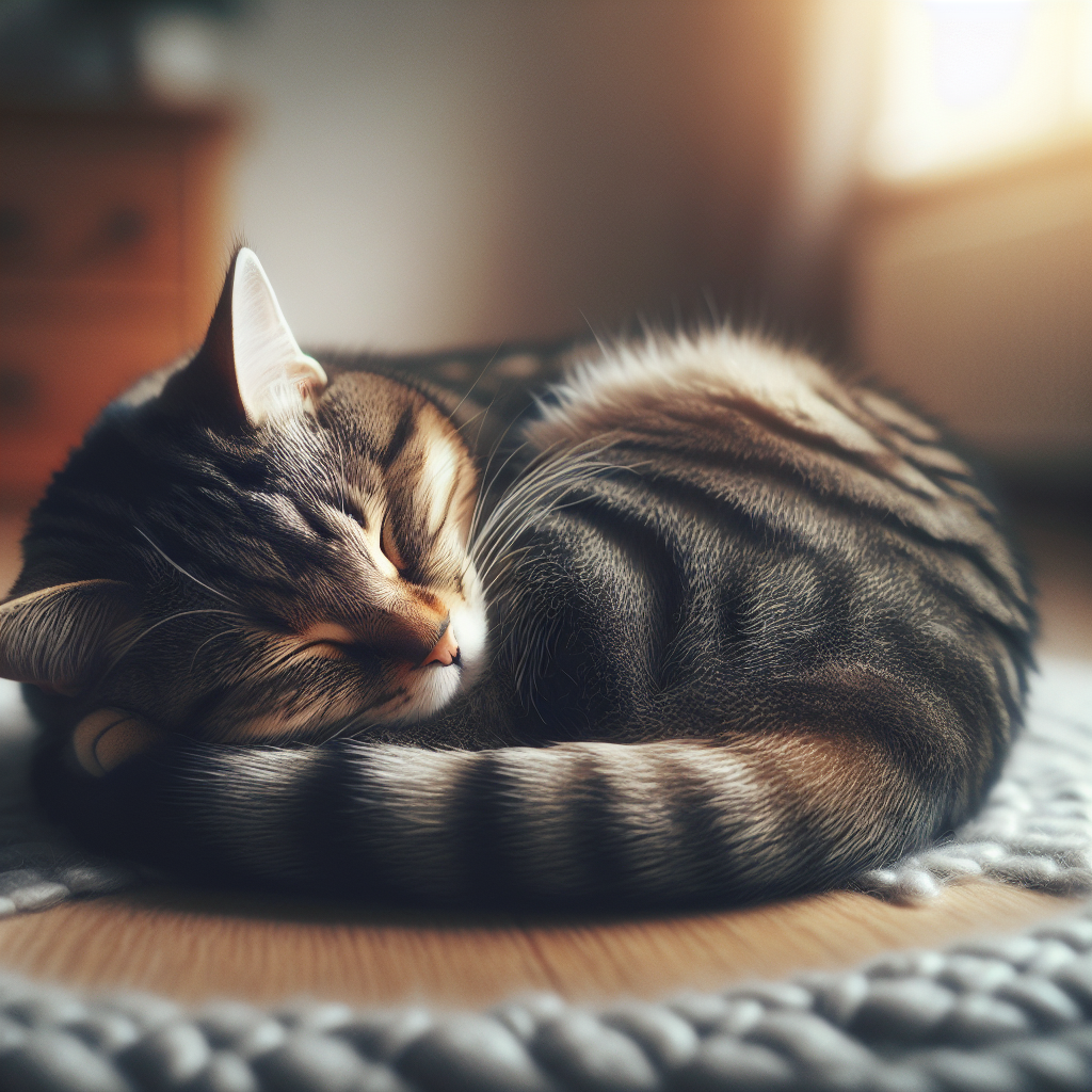 Lee más sobre el artículo ¿Qué significa cuando un gato se enrolla en una bola?