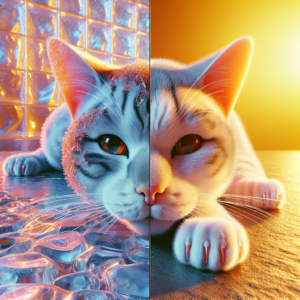 Lee más sobre el artículo ¿Por qué los gatos parecen tener una reacción tan sensible a los cambios de temperatura?