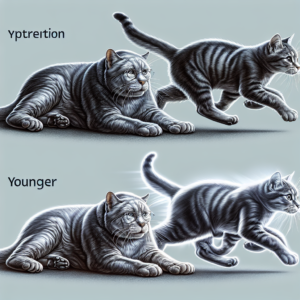 Lee más sobre el artículo ¿Cómo influye la edad de un gato en su nivel de actividad?