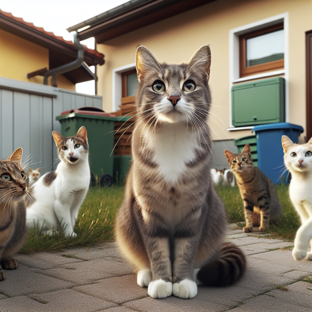 Lee más sobre el artículo ¿Cómo puede un gato reconocer a otros gatos en su vecindad?