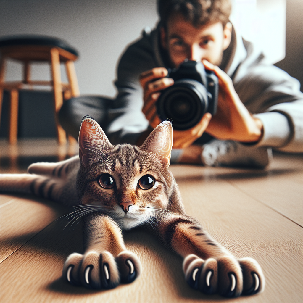 Lee más sobre el artículo ¿Qué significa cuando un gato se estira frente a ti?