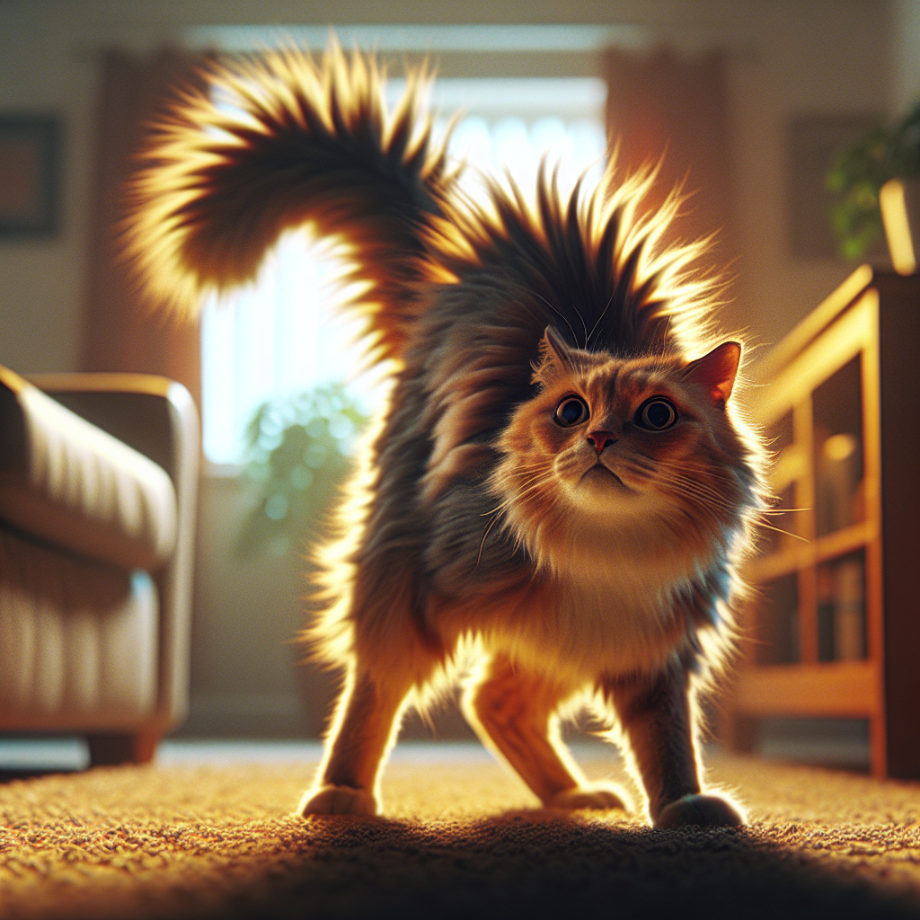 Lee más sobre el artículo ¿Qué significa cuando un gato arquea su espalda al ver a un extraño?