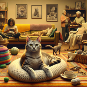 Lee más sobre el artículo ¿Por qué algunos gatos se sienten más cómodos en entornos familiares?