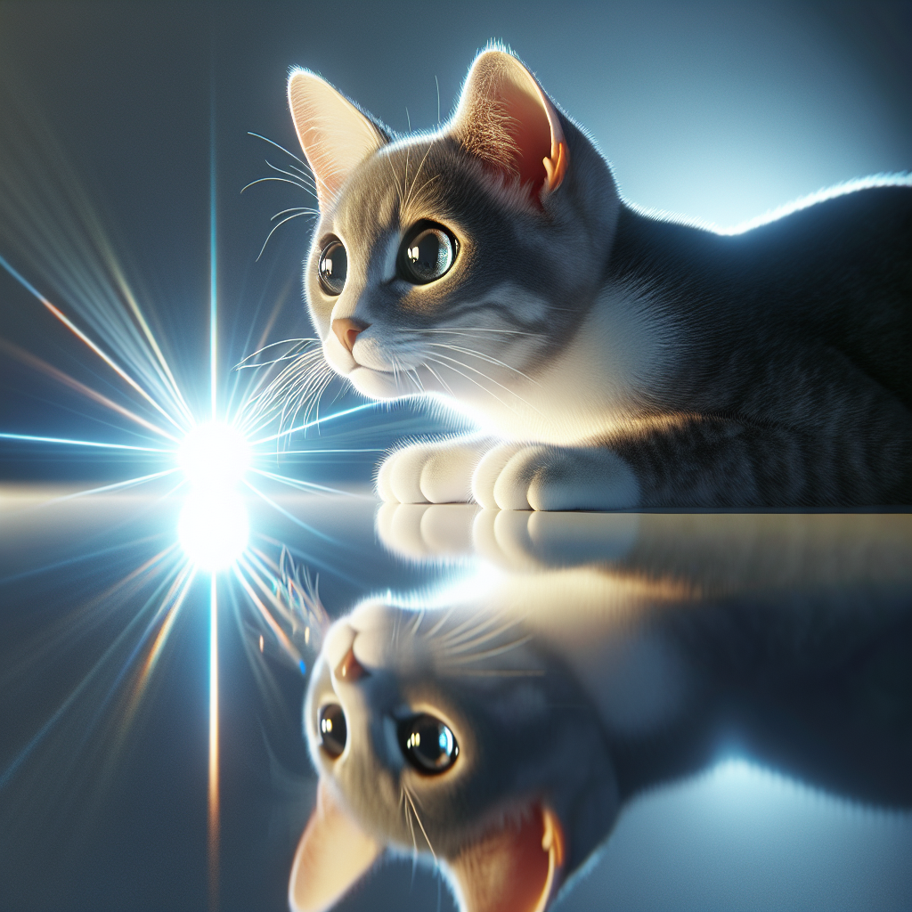 Lee más sobre el artículo ¿Por qué los gatos se sienten atraídos por las luces y los reflejos?