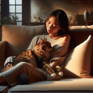 Lee más sobre el artículo ¿Cómo los gatos ayudan a reducir el estrés enhumanos?
