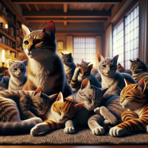 Lee más sobre el artículo ¿Cómo se desarrollan las relaciones sociales entre gatos en un grupo?