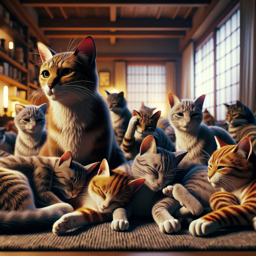 Lee más sobre el artículo ¿Cómo se desarrollan las relaciones sociales entre gatos en un grupo?