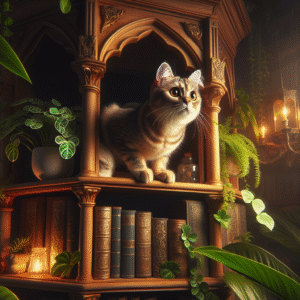 Lee más sobre el artículo ¿Por qué algunos gatos prefieren estar en lugares elevados, como estantes o muebles altos?