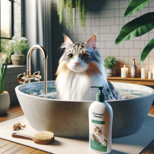 Lee más sobre el artículo Baños regulares, ¿qué beneficios para gatos?