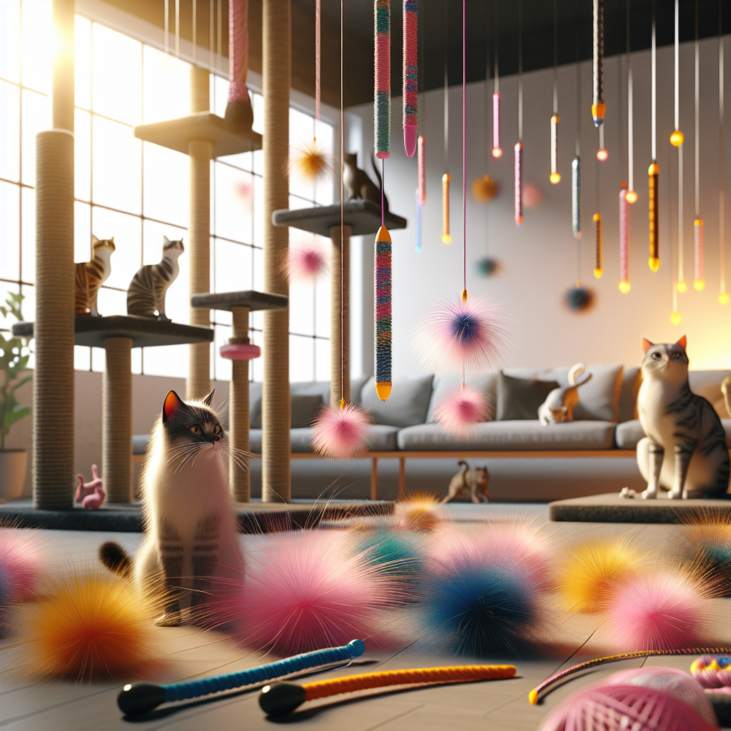 Lee más sobre el artículo ¿Juguetes para gatos agiles y activos físicamente?