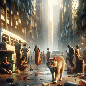 Lee más sobre el artículo ¿Cuáles son los principales desafíos que enfrentan los gatos urbanos diariamente?