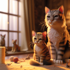 Lee más sobre el artículo ¿Cómo la edad afecta el comportamiento y cuidado de un gato?