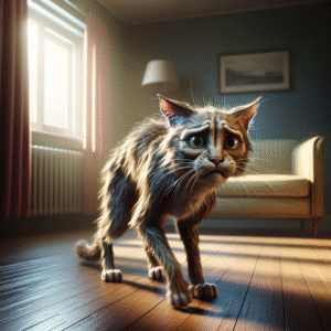 Lee más sobre el artículo ¿Cómo cambia el comportamiento de un gato estresado?