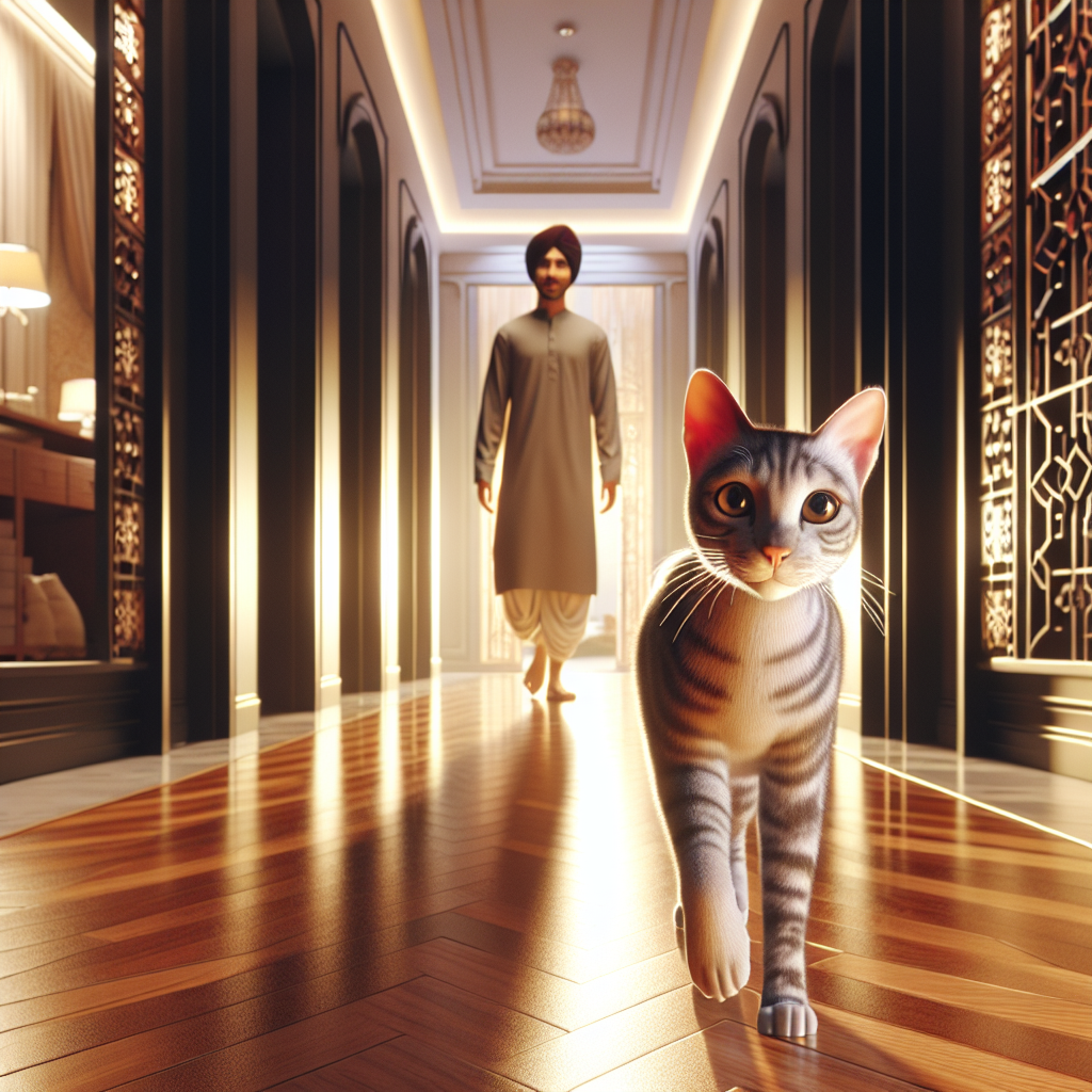 Lee más sobre el artículo ¿Qué significa que un gato me siga por la casa constantemente?