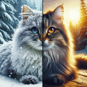 Lee más sobre el artículo ¿Cómo afectan las estaciones al pelaje del gato en invierno y verano?