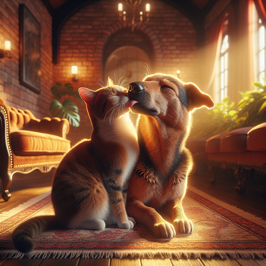 Lee más sobre el artículo ¿Por qué gatos y perros se llevan bien en casa y hacen amigos?