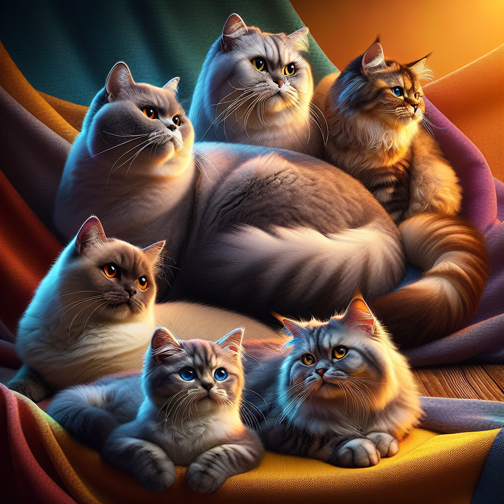 Diferencias en el comportamiento de gatos según raza y personalidad.