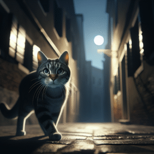 Lee más sobre el artículo ¿Por qué gatos son nocturnos y activos de noche?