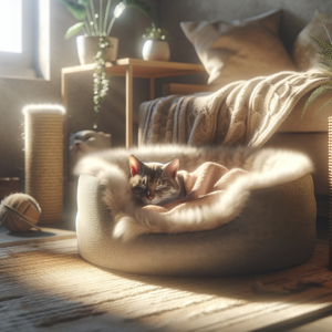 Lee más sobre el artículo ¿Cuáles son las mejores camas para gatos dormir cómodamente?