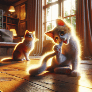 Lee más sobre el artículo ¿Por qué los gatos muerden sus colas o las de otros? ¿Es normal? ¿Por qué pasa?