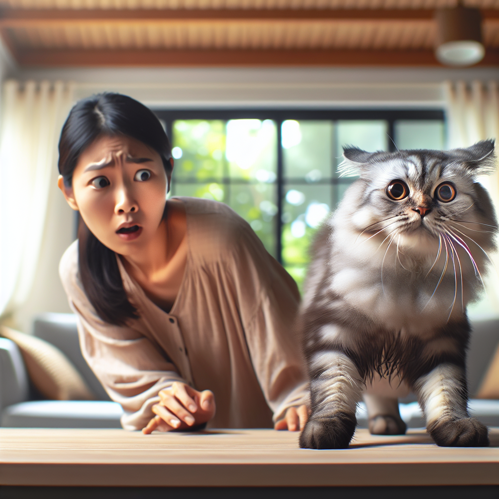 ¿Qué hacer si un gato muestra agresión o miedo repentinamente hacia su dueño?