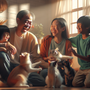 Lee más sobre el artículo ¿Los gatos mejoran las relaciones familiares diarias?