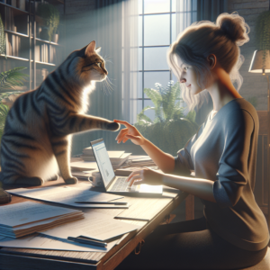 Lee más sobre el artículo ¿Cómo un gato puede mejorar la concentración y productividad de su dueño diariamente?