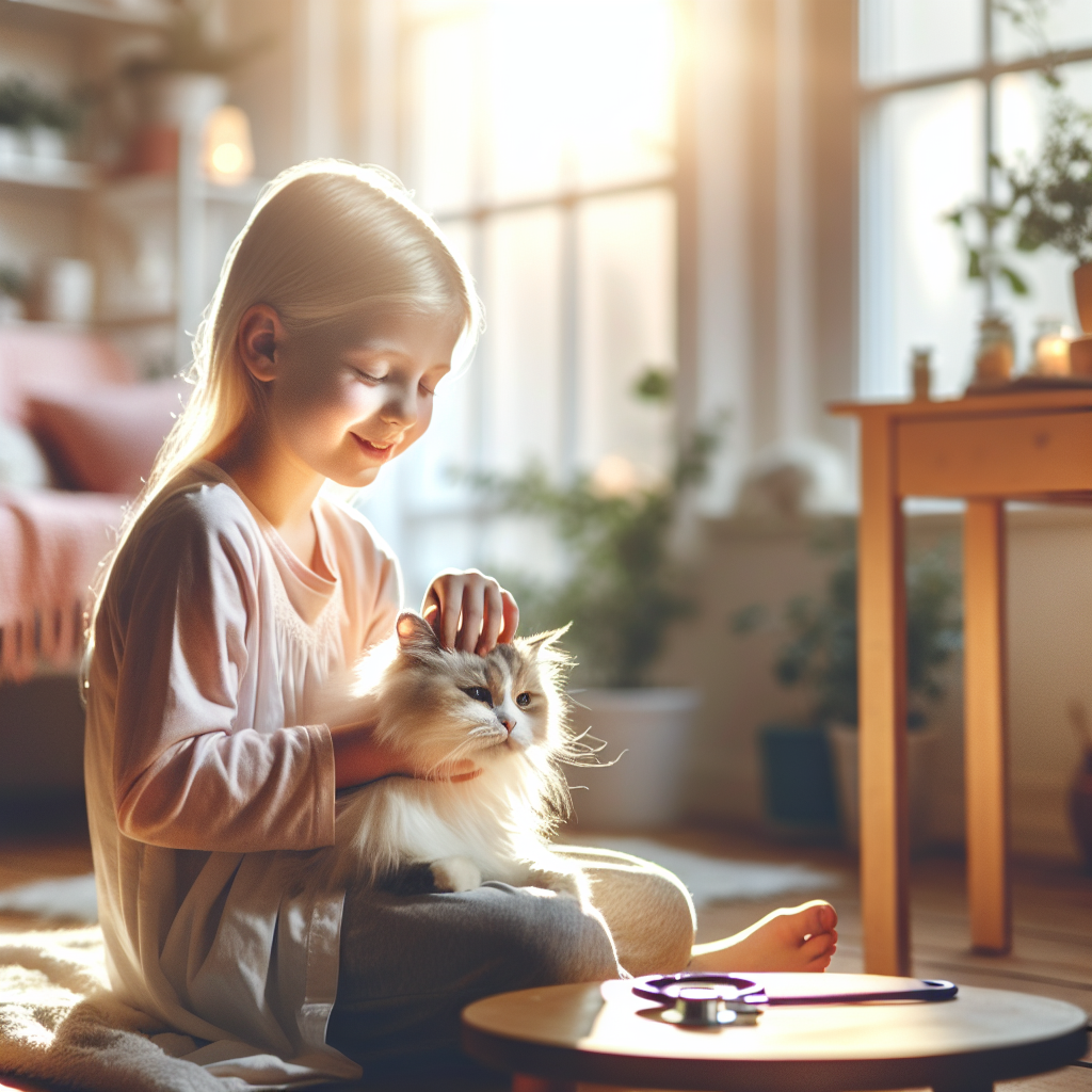Lee más sobre el artículo ¿Los gatos ayudan a mejorar habilidades sociales en niños con autismo?